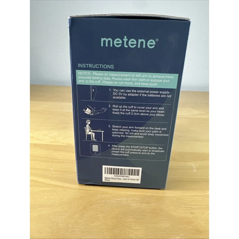 Metene B15 Blood Pressure Monitor (New/Open Box) See Description - Picture 12 of 16